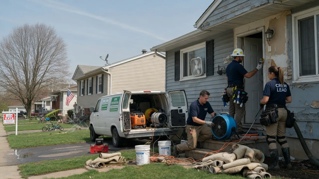 Flood Cleanup in Kettlersville, OH near me